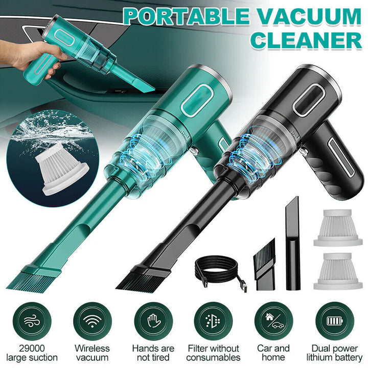 ProCar™ Wireless Car Vacuum Cleaner USB Charging 2000Mah Portable Mini